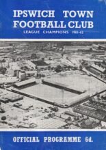 Ipswich Town v Manchester City 27-Mar-1965