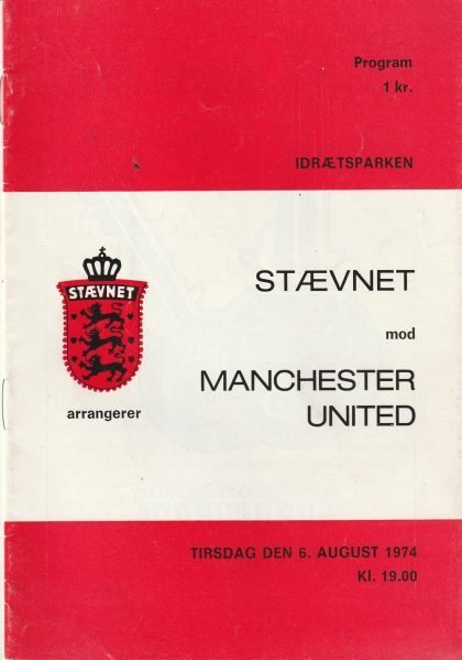 Staevnet v Manchester United 06-Aug-1974