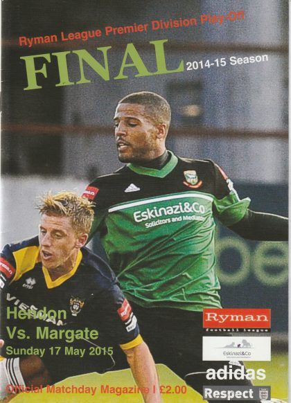Hendon v Margate  17-May-2015