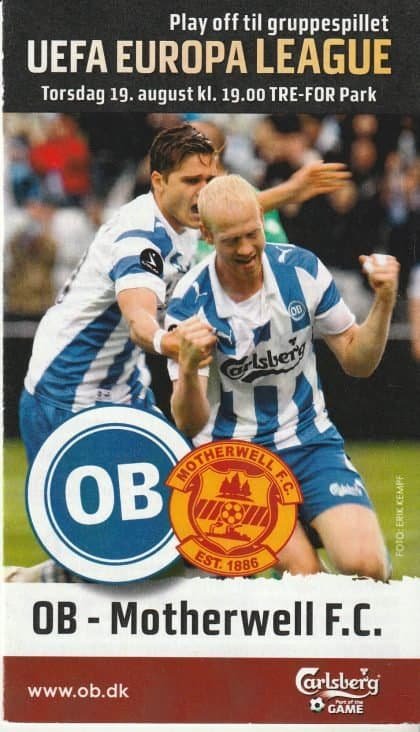 Odense v Motherwell 19-Aug-2010