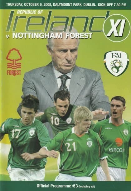 Republic of Ireland XI v Nottingham Forest 09-Oct-2008