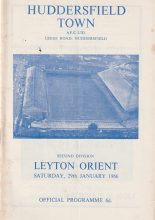 Huddersfield Town v Leyton Orient 29-Jan-1966