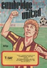 Cambridge United v Peterborough United 22-Nov-1986