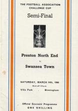 Preston North End v Swansea Town 14-Mar-1964