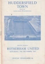 Huddersfield Town v Rotherham United 18-Dec-1965