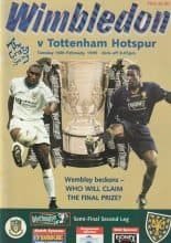 Wimbledon v Tottenham Hotspur 16-Feb-1999