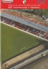 AFC Bournemouth v Wrexham 10-Nov-2001