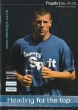 Reading v Wrexham 06-Nov-2001
