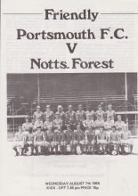 Portsmouth v Nottingham Forest 07-Aug-1985