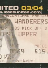Leeds United v Bolton Wanderers 22-Nov-2003