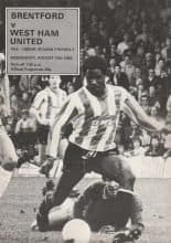 Brentford v West Ham United 10-Aug-1983