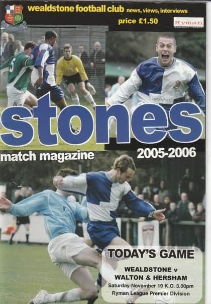 Wealdstone v Walton & Hersham 19-Nov-2005