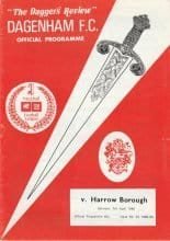 Dagenham v Harrow Borough 07-Apr-1990