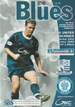 Southend United v Rochdale 22-Nov-2003