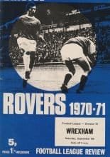 Bristol Rovers v Wrexham 05-Sep-1970