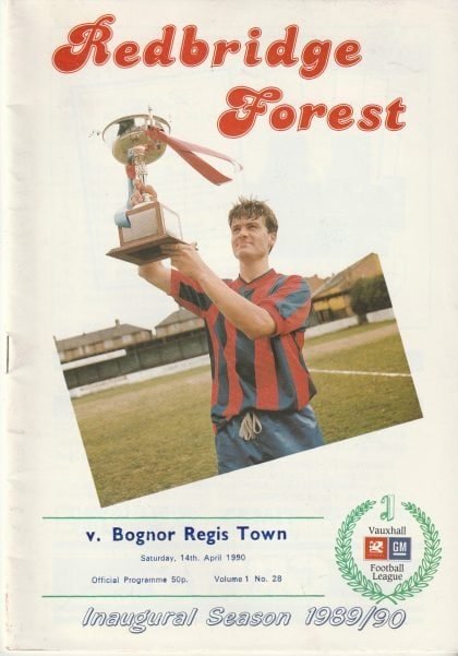 Redbridge Forest v Bognor Regis Town 14-Apr-1990