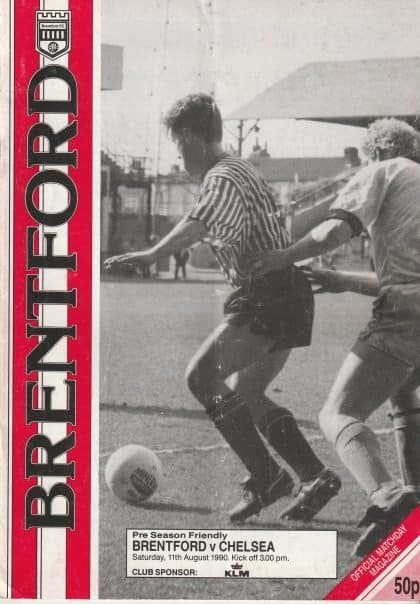 Brentford v Chelsea 11-Aug-1990