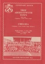 Aberystwyth Town v Chelsea 03-Aug-1984
