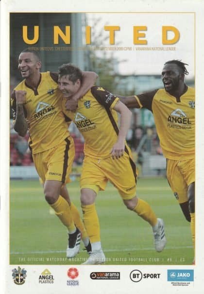 Sutton United v Chesterfield 21-Sep-2019