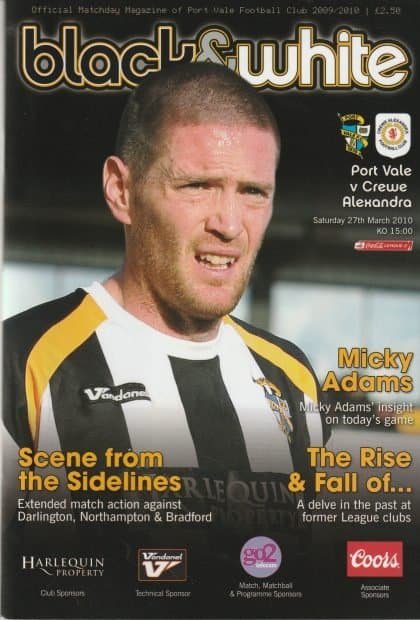 Port Vale v Crewe Alexandra 27-Mar-2010
