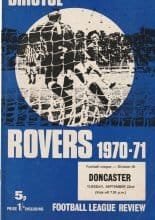 Bristol Rovers v Doncaster Rovers  22-Sep-1970