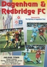 Dagenham & Redbridge v Halifax Town 18-Nov-1995