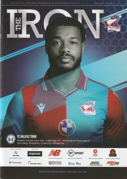 Scunthorpe United v FC Halifax Town 29-Aug-2022