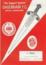 Dagenham v Hayes 30-Sep-1989