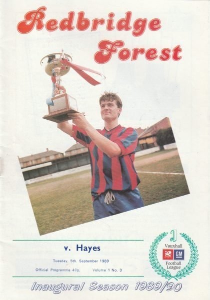 Redbridge Forest v Hayes 05-Sep-1989