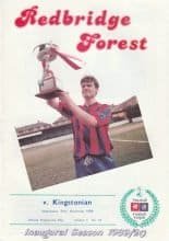 Redbridge Forest v Kingstonian 29-Nov-1989