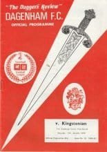 Dagenham v Kingstonian 13-Jan-1990