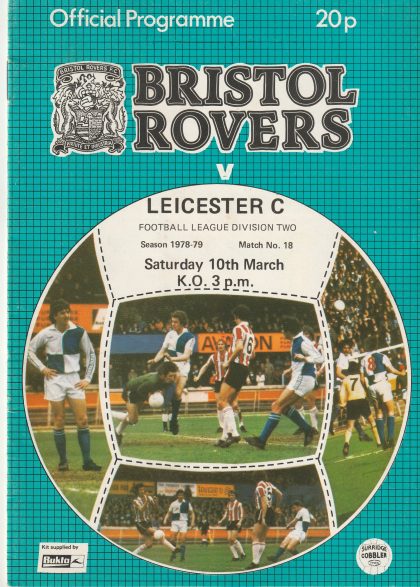 Bristol Rovers v Leicester City 10-Mar-1979
