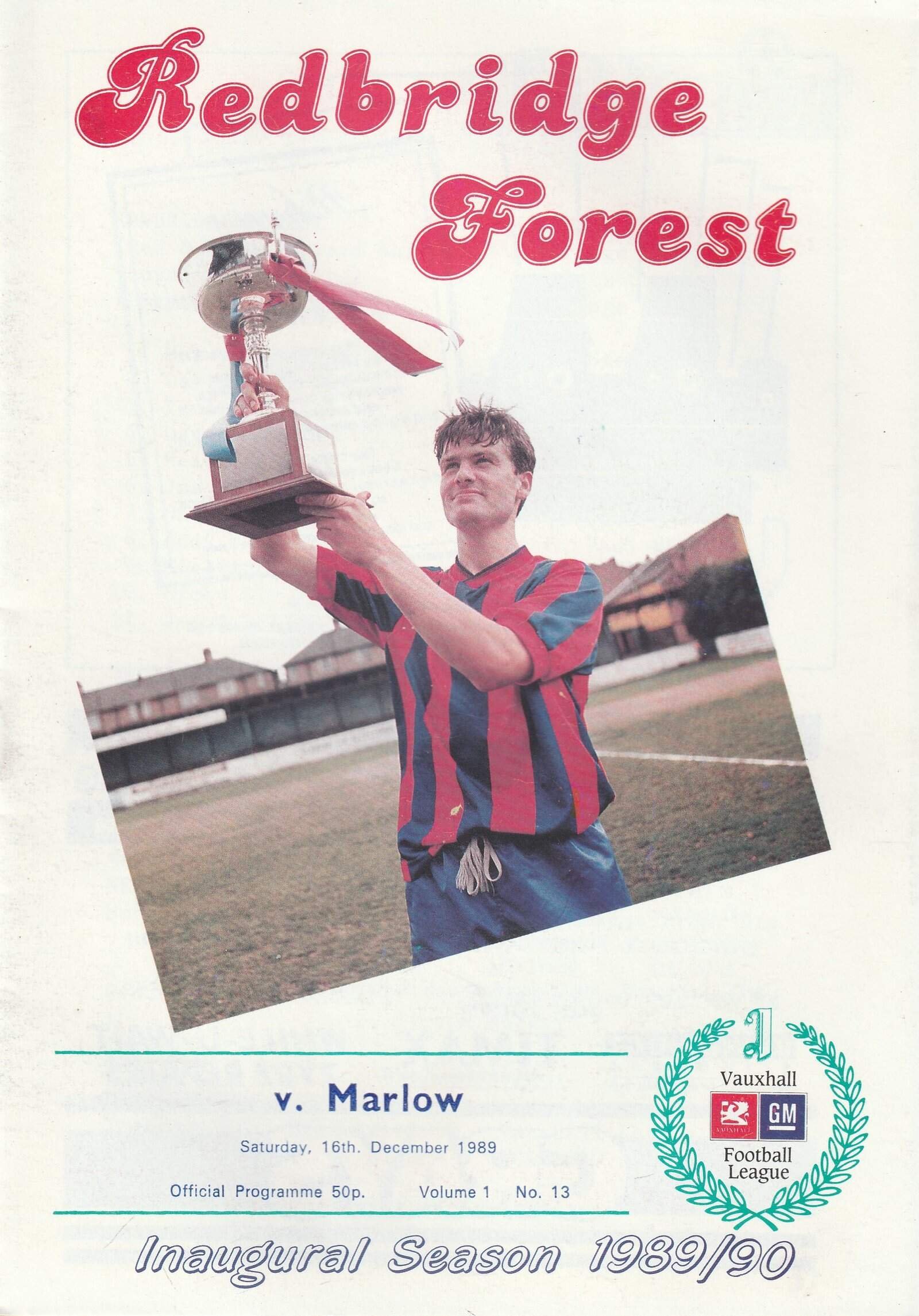 Redbridge Forest v Marlow 16-Dec-1989