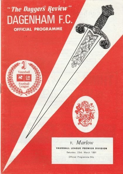 Dagenham v Marlow 23-Mar-1991
