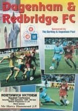 Dagenham & Redbridge v Northwich Victoria 30-Sep-1995