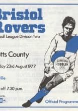 Bristol Rovers v Notts County 23-Aug-1977