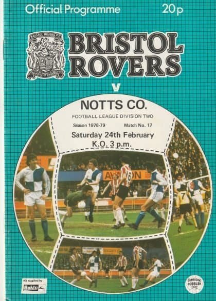 Bristol Rovers v Notts County 24-Feb-1979