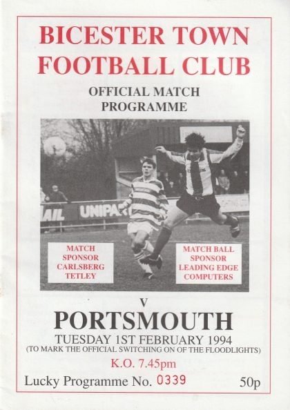 Bicester Town v Portsmouth 01-Feb-1994