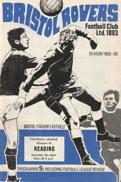 Bristol Rovers v Reading 05-Apr-1969