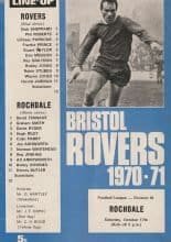 Bristol Rovers v Rochdale 17-Oct-1970