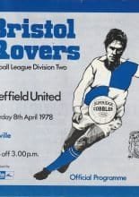 Bristol Rovers v Sheffield United  08-Apr-1978