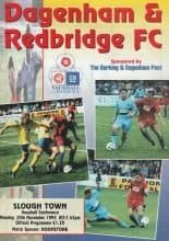 Dagenham & Redbridge v Slough Town 20-Nov-1995