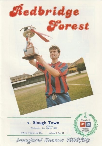 Redbridge Forest v Slough Town  04-Mar-1990