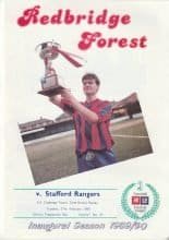 Redbridge Forest v Stafford Rangers  27-Feb-1990