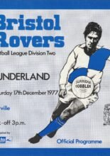 Bristol Rovers v Sunderland 17-Dec-1977