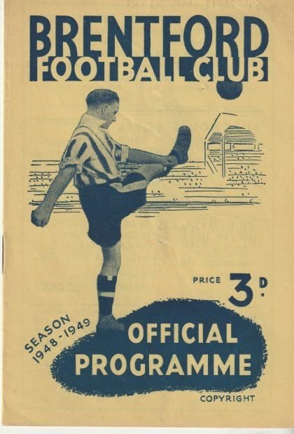 Brentford v Blackburn Rovers 11-Dec-1948