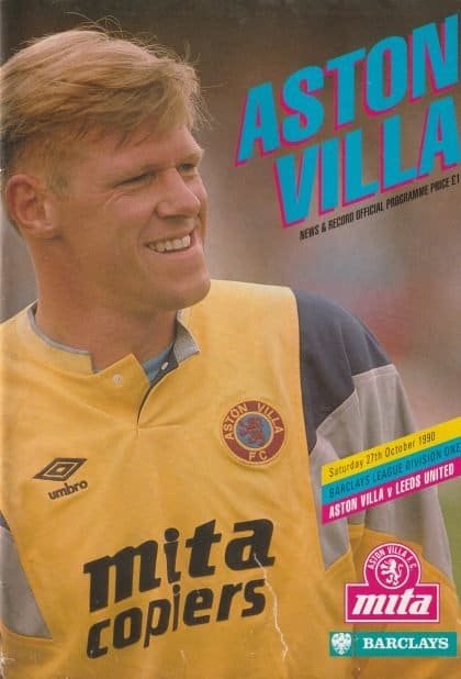 Aston Villa v Leeds United 27-Oct-1990