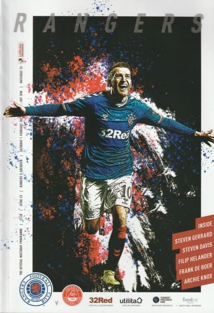 Glasgow Rangers v Aberdeen 01-Feb-2020