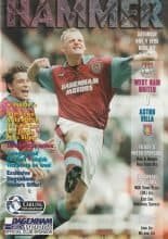 West Ham United v Aston Villa 04-Nov-1995