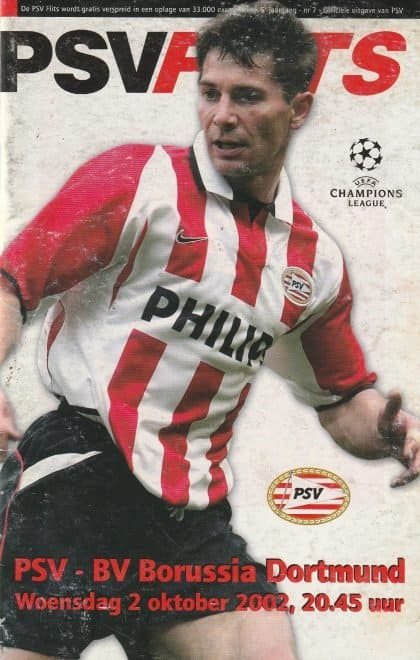 PSV Eindhoven v Borussia Dortmund 02-Oct-2002